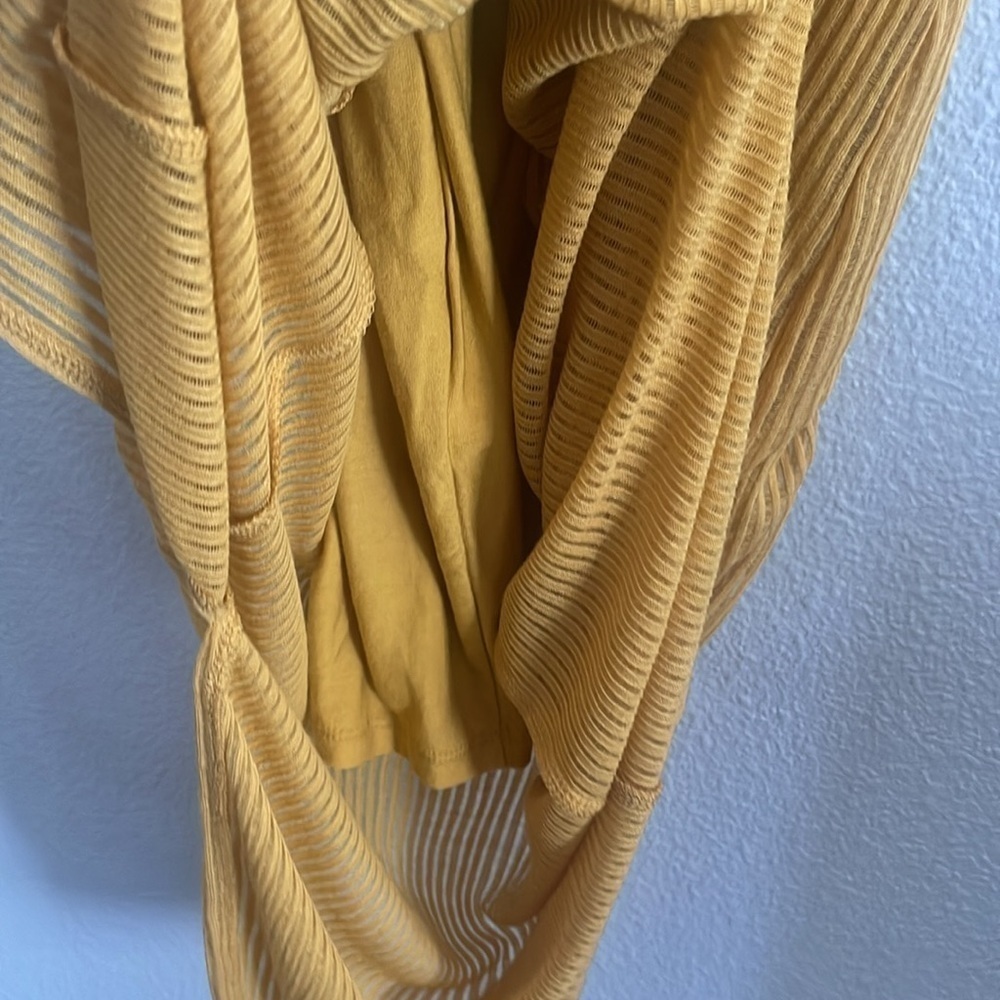 Express Mustard yellow Midi Dress Size Xs - Picture 7 of 9
